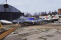 35mm Military Aircraft Slide Venom WE402 G-VIDI at Cranfield in 1989