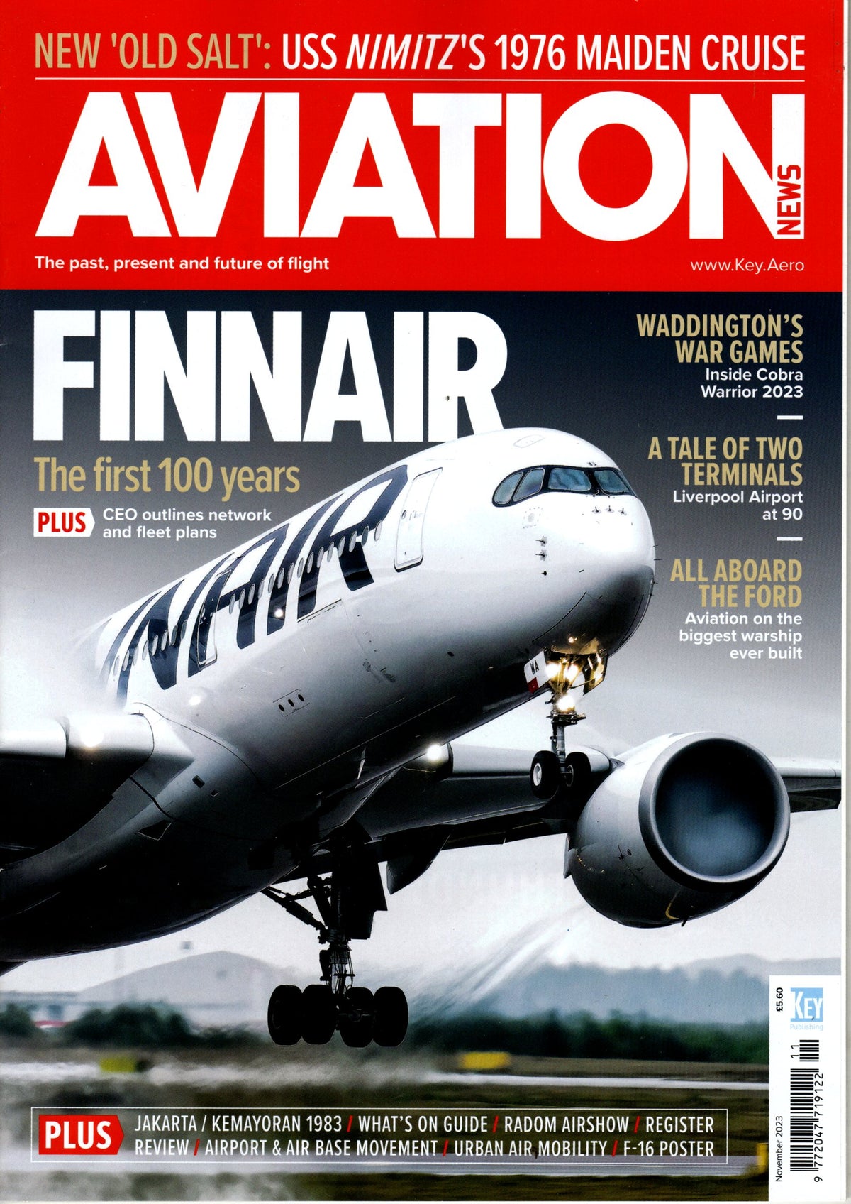 Aviation News Magazine January 2024 ITA Airways,King Air,Spanish Eurofighter