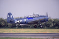 35mm Military Aircraft Slide TBM-3 Avenger N6827C at North Weald in 1990
