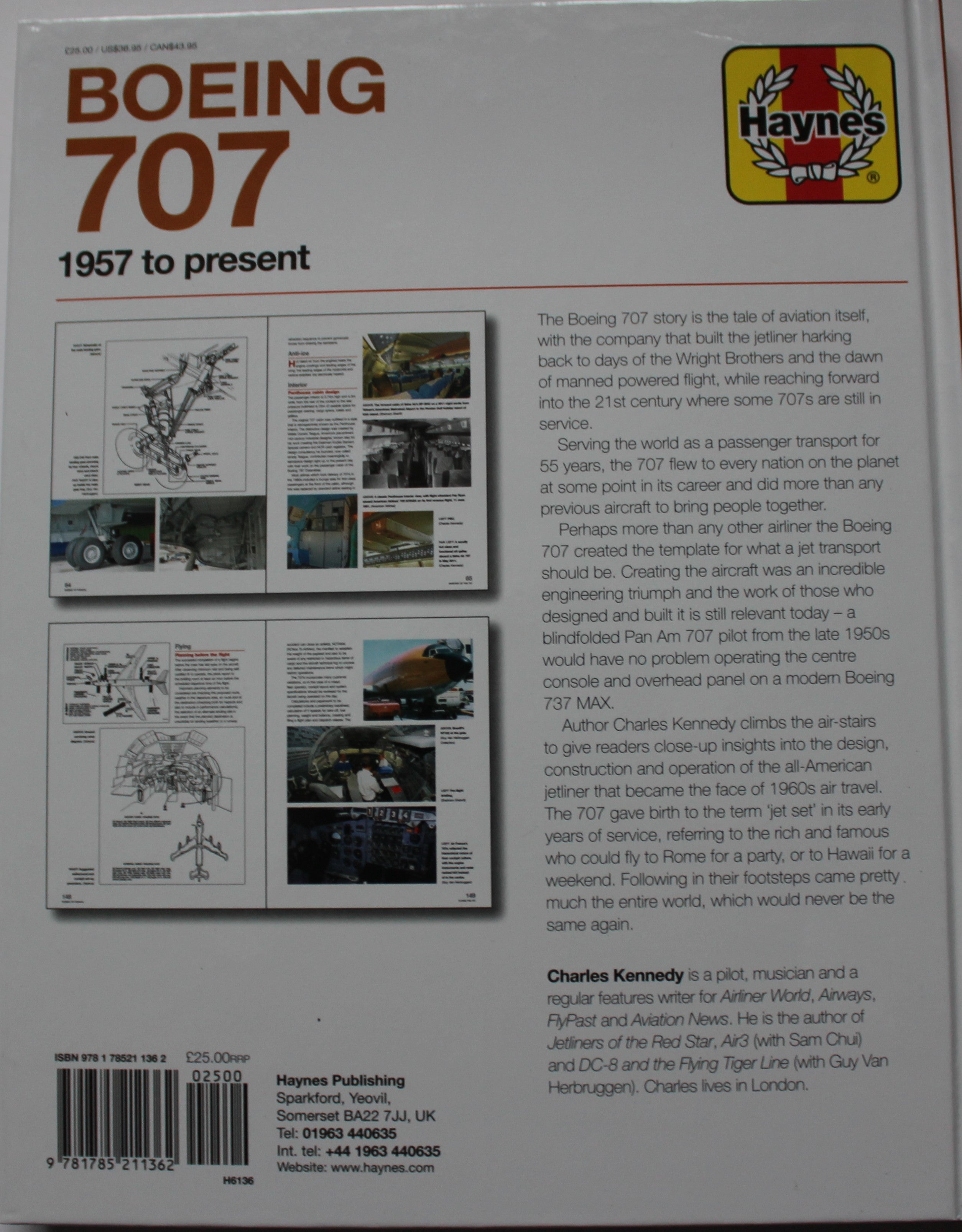 Haynes Boeing 707 1957 to Present Owners Workshop Manual - New