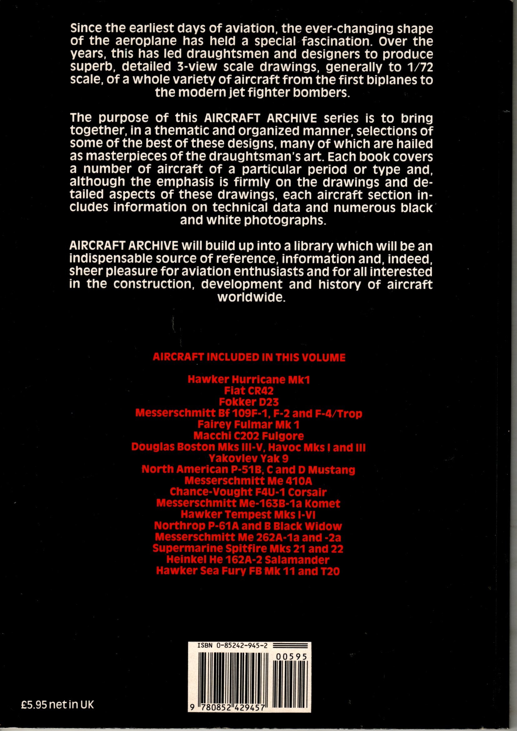 Aircraft Archive Fighters of World War Two - Volume 2