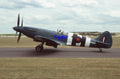 35mm Military Aircraft Slide Spitfire F-AZJS PS890 Duxford 2006