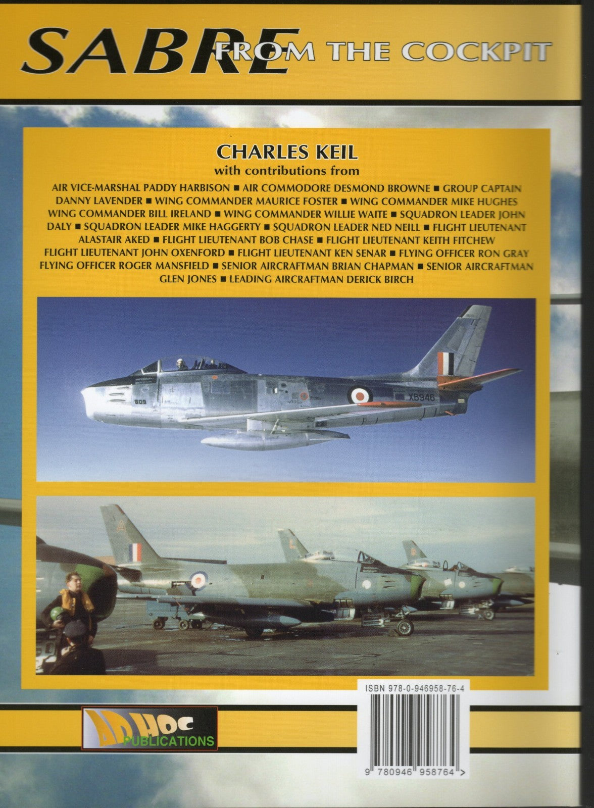 From the Cockpit 15 Sabre by Charles Kell