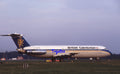 35mm Civil Aircaft Slide BAC 1-11 G-AZPZ British Caledonian Airways Gatwick