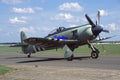 35mm Military Aircraft Slide Sea Fury VR230 at Duxford 2005