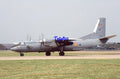 35mm Military Aircraft Slide Antonov An-26 810 Romanian Air Force RIAT Fairford 2005