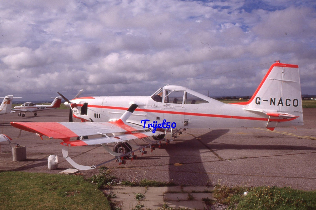 35mm Civil Aircraft Slide NDN Fieldmaster G-NACO
