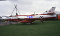 35mm Military Aircraft Slide Hunter XF583 Wales Aircraft Museum 1988