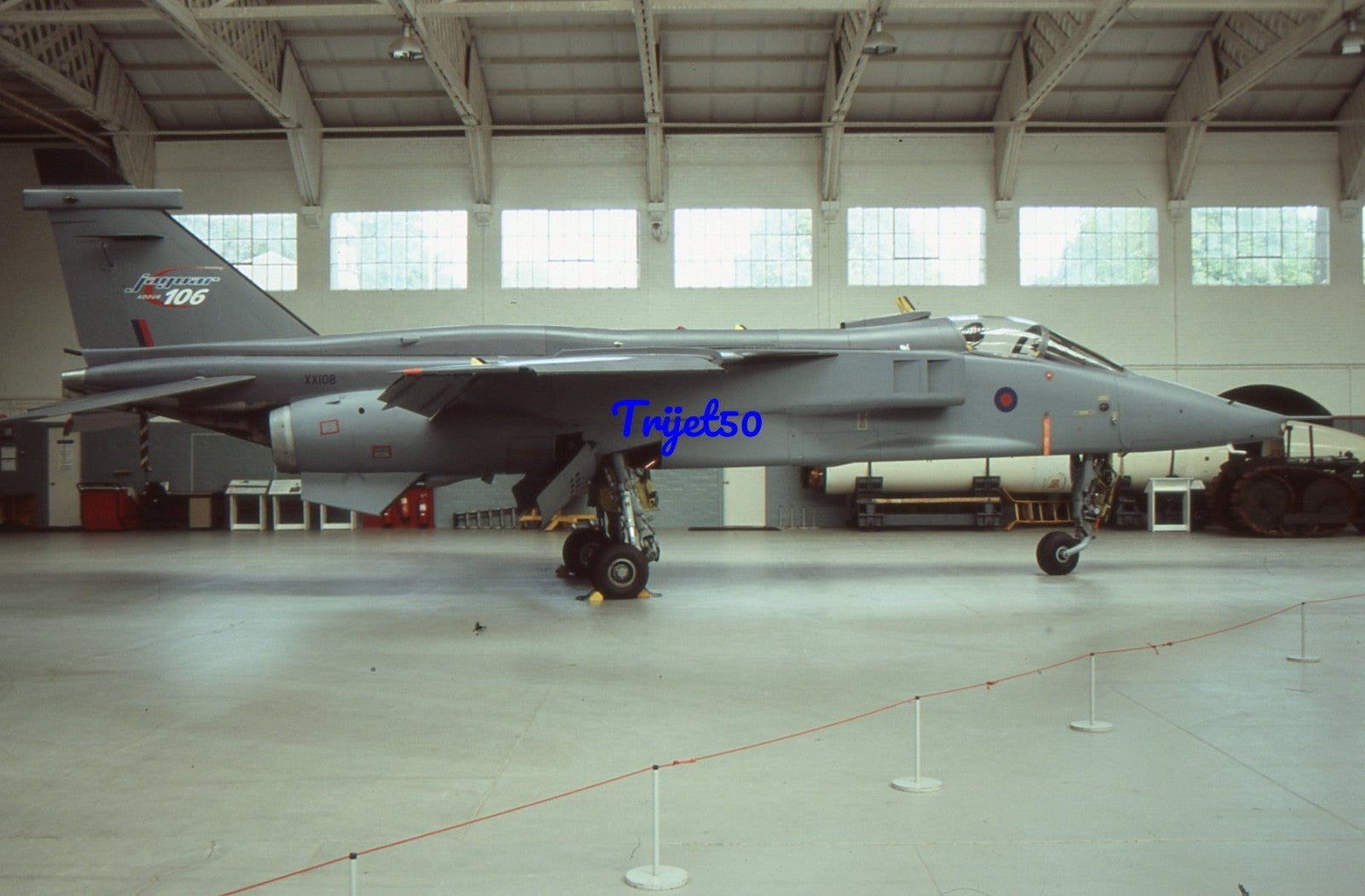 35mm Military Aircraft Slide Jaguar XX108 Duxford 2006