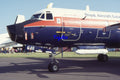 35mm Military Aircraft Slide Andover XS646 Front Close-Up RAF Boscombe Down 1992