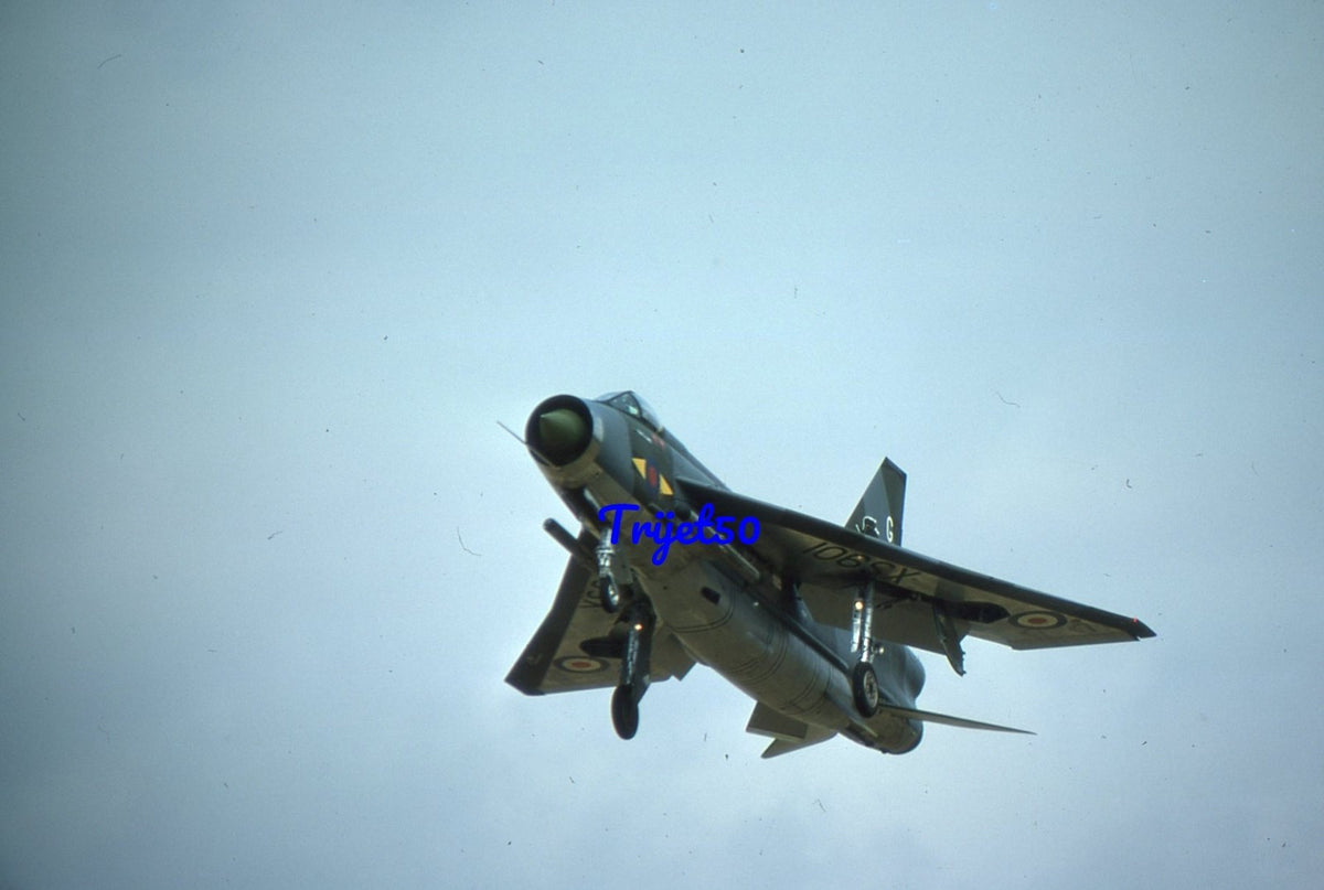 35mm Military Aircraft Slide Lightning RAF XS901