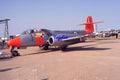 35mm Military Aircraft Slide Gloster Meteor WL419 RAF Abingdon 1990