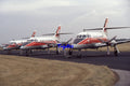 35mm Military Aircraft Slide Jetstream XX496 RAF Finningley 1990