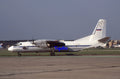 35mm Civil Aircraft Slide Antonov An-26 RA-29113 Moscow 1995