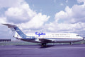 35mm Civil Aircraft Slide BAC 1-11 G-ASYD BAC ONE-ELEVEN 475 Farnborough 1974