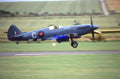 35mm Military Aircraft Slide Spitfire PS853 Duxford 2000