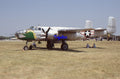 35mm Military Aircraft Slide B-25 Mitchell N3155G Oshkosh 2006