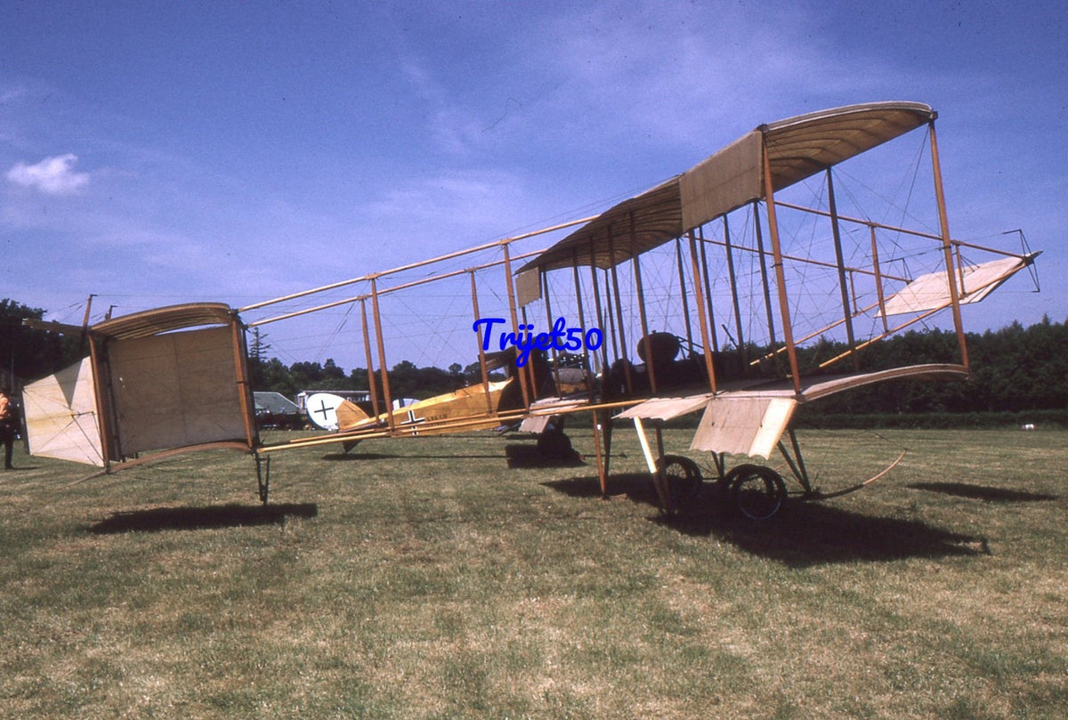 35mm Civil Aircraft Slide Bristol Boxkite Replica Old Warden Shuttleworth 1973