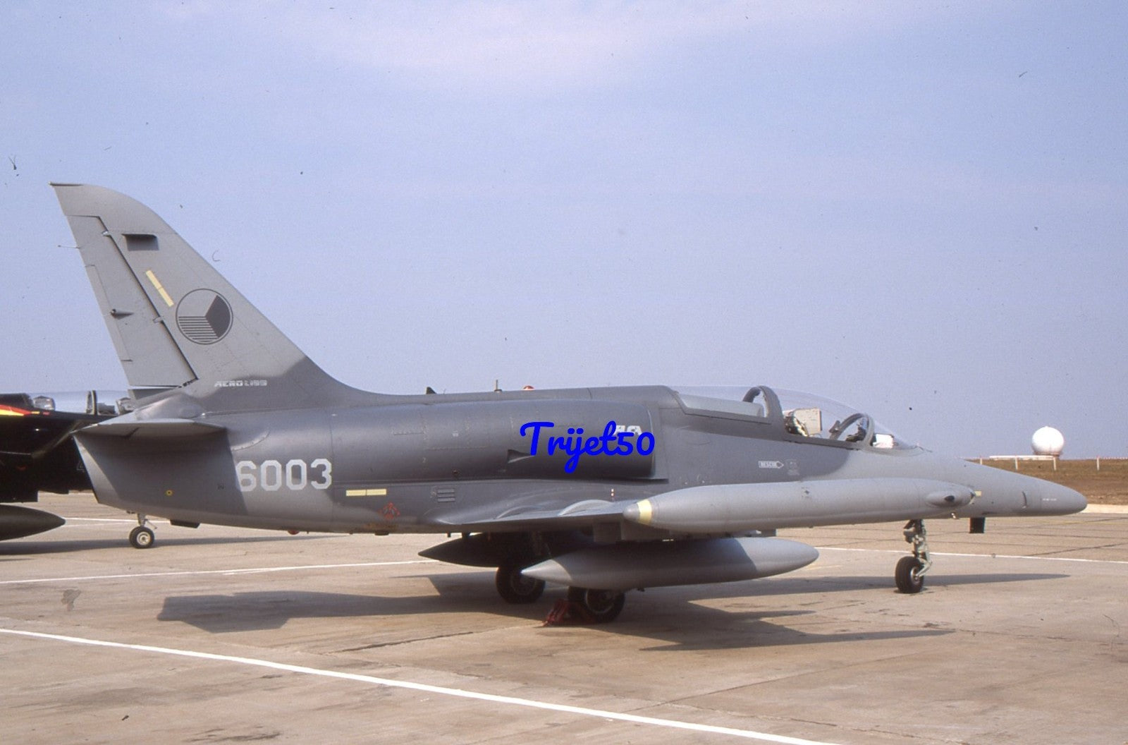 35mm Military Aircraft Slide L-39 Albatros 6003 Czech Air Force Constanta 2001