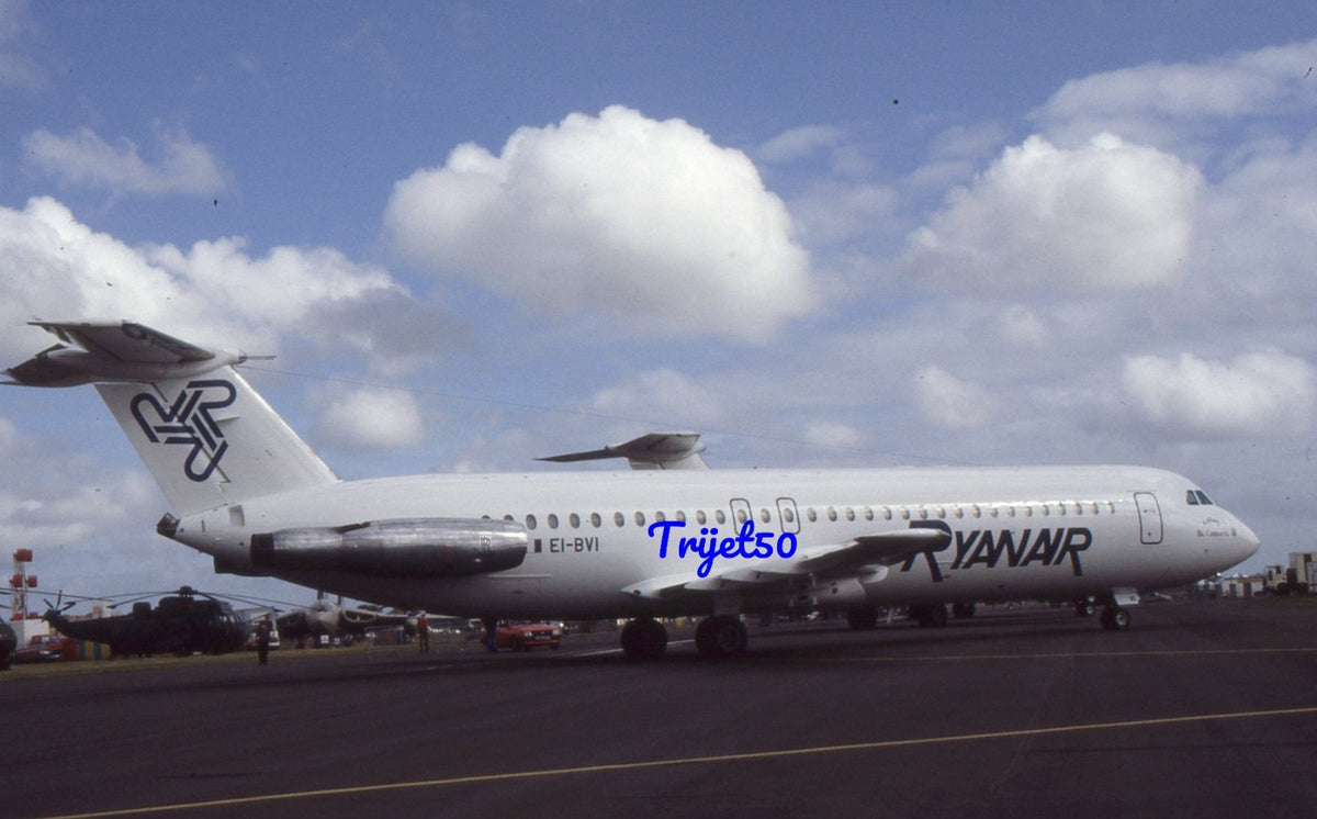 35mm Civil Aircraft Slide BAC 1-11 EI-BVI Ryanair
