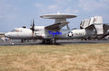 35mm Military Aircraft Slide E-2C Hawkeye 163849 Farnborough 2002