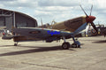 35mm Military Aircraft Slide Spitfire AB910 Duxford 2006