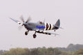 35mm Military Aircraft Slide Spitfire PL965 G-MKXI at Shoreham 2005