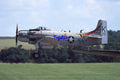 35mm Military Aircraft Slide Douglas Skyraider G-RADR 26922 Duxford 2005