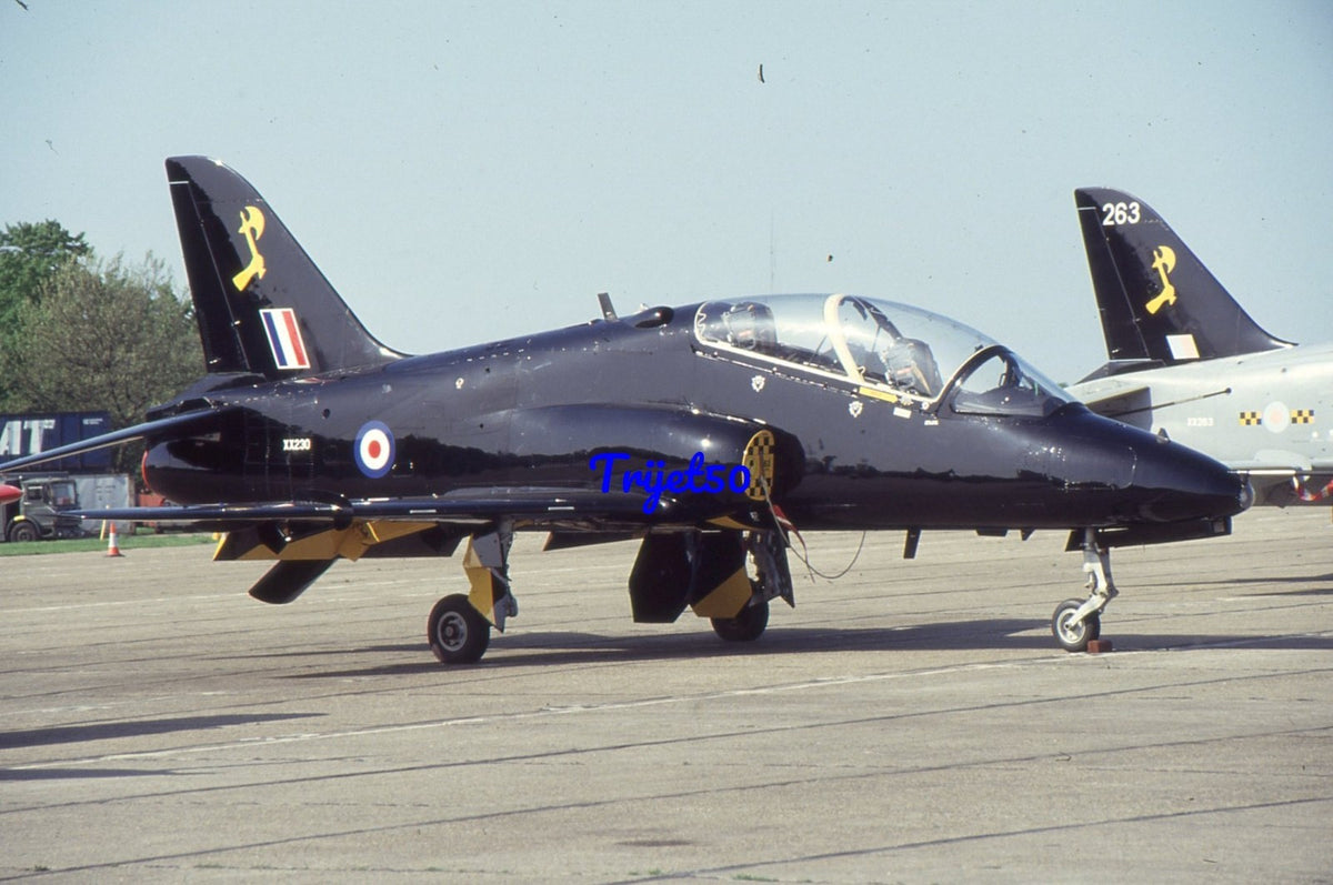 35mm Military Aircraft Slide Hawk XX230 North Weald 1992