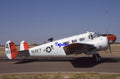 35mm Military Aircraft Slide Beech RC-45J 9585 N585PB at Midland in 1999
