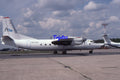 35mm Civil Aircraft Slide Antonov An-24 UR-CAO Moscow 2002
