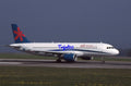 35mm Civil Aircraft Slide Airbus A320 G-OOAR Air 2000 Bristol 2003