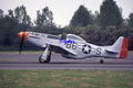 35mm Military Aircraft Slide P-51 Mustang N167F North Weald 1990