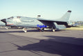 35mm Military Aircraft Slide F-8E Crusader 8 Aeronavale RAF Boscombe Down 1992