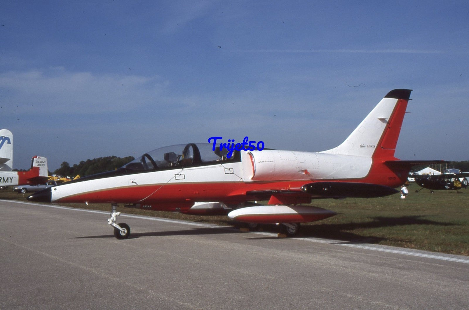 35mm Military Aircraft Slide Aero L-159 N391ZA Lakeland 2002