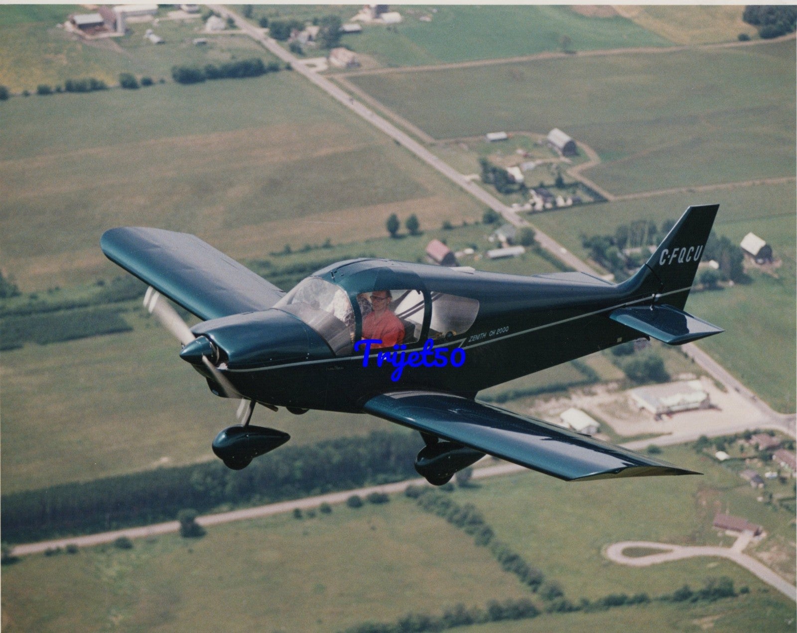 10X8 Colour Photo Zenith CH2000 Prototype C-FQCU 1993