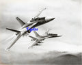 10X8 B&W Photo F-18 Hornet Artist Impression 1977