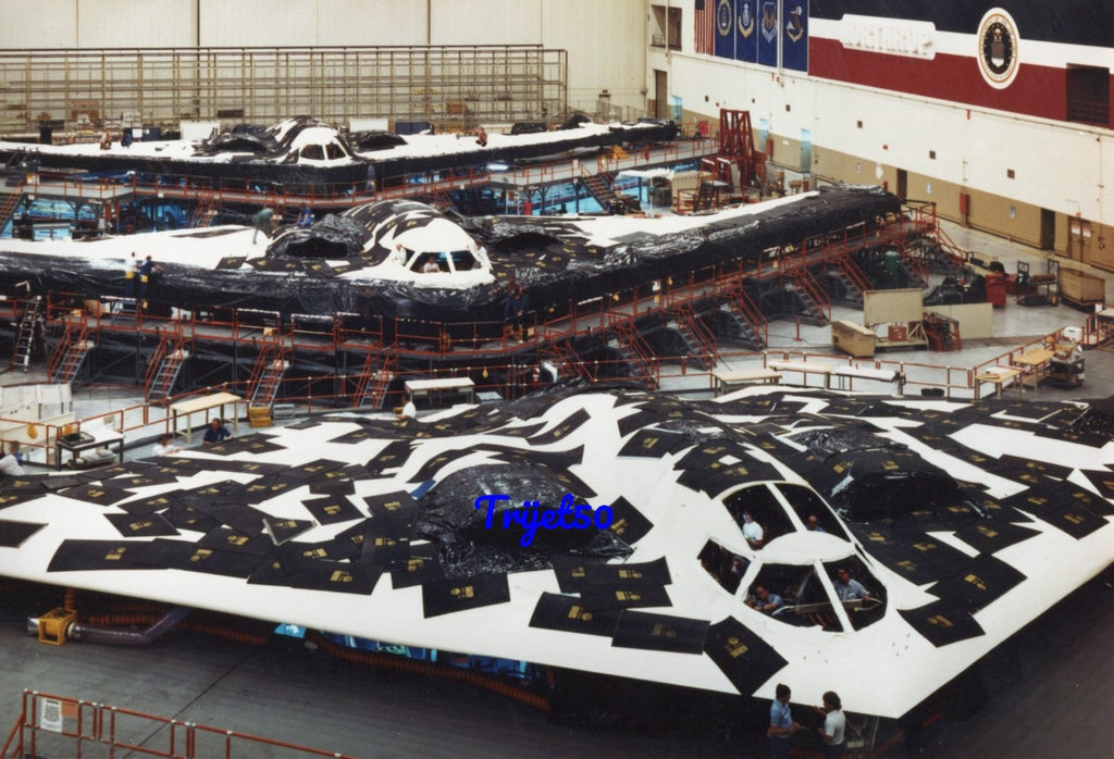 10X8 Colour Photo Northrop B-2 in Production
