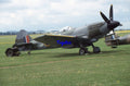 35mm Military Aircraft Slide Spitfire G-SPIT MV293 aa MV268 Duxford 2000