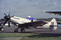 35mm Military Aircraft Slide Spitfire MV293 G-SPIT North Weald 1993
