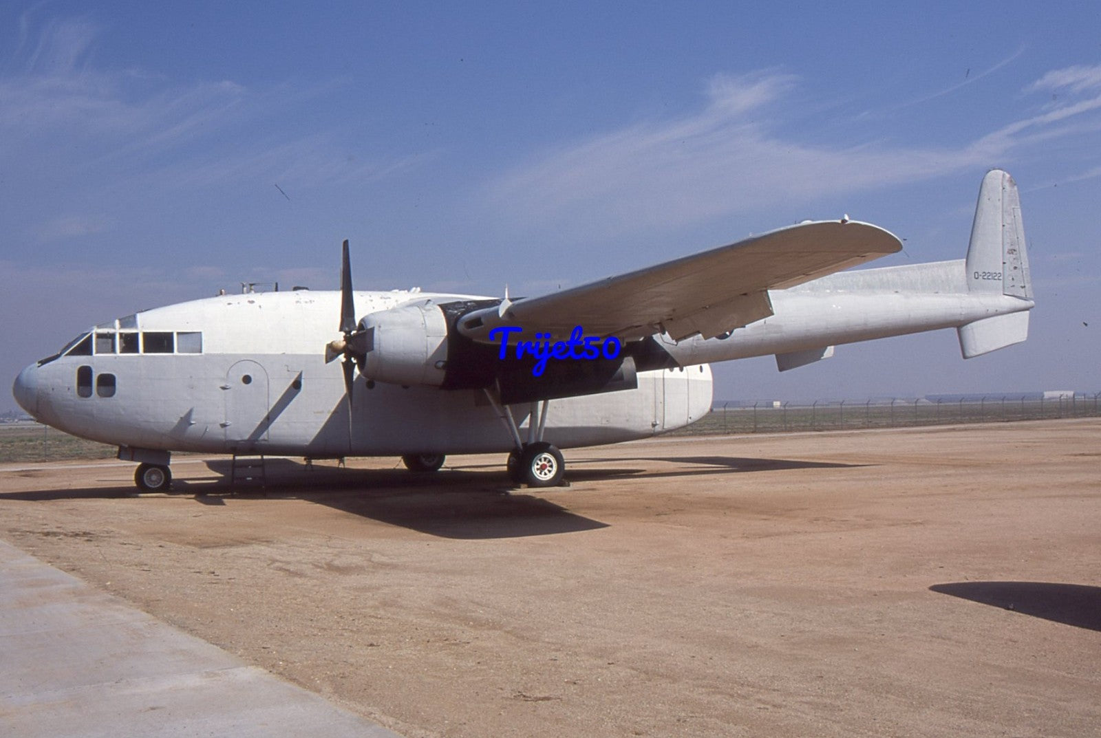 35mm Military Aircraft Slide C-119F 22122 March 2005