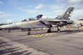 35mm Military Aircraft Slide Tornado F3 ZE838 RAF 25 Squadron at Finningley in 1990