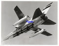 10X8 B&W Photo Tornado F2 ADV ZA254 with Sky Flash,Sidewinder & Long Range Tanks