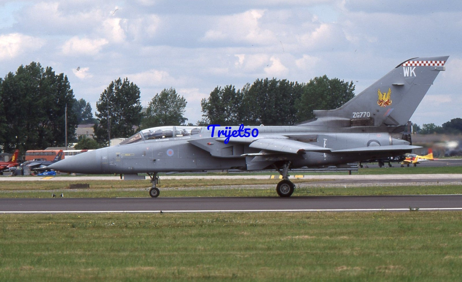 35mm Military Aircraft Slide Tornado ZG770 RIAT Fairford 2002