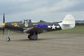 35mm Military Aircraft Slide Bell P-39 N793QG 219993 Duxford 2004