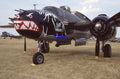 35mm Military Aircraft Slide B-25 Mitchell N5672V Oshkosh 2006